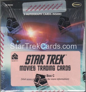 Star Trek Movies Trading Card Archive Box