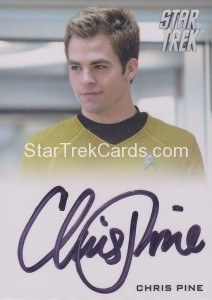Star Trek Movies Trading Card Autograph Chris Pine