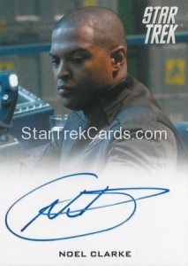 Star Trek Movies Trading Card Autograph Noel Clarke