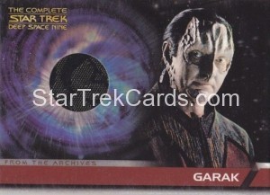 The Complete Star Trek Deep Space Nine Card CC3 Black Green