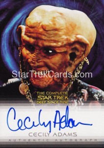 The Complete Star Trek Deep Space Nine Trading Card A19