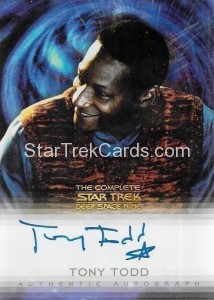 The Complete Star Trek Deep Space Nine Trading Card A21