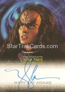 The Complete Star Trek Deep Space Nine Trading Card A6