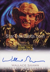 The Complete Star Trek Deep Space Nine Trading Card A9