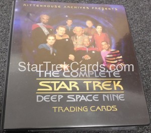 The Complete Star Trek Deep Space Nine Trading Card Binder