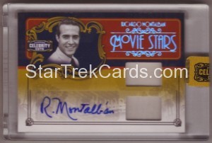 2008 Americana Celebrity Cuts Movie Stars Combo Signature Materials Ricardo Montalban