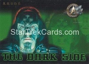 Star Trek Cinema 2000 Trading Card Base 3 of 9 DS