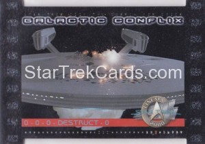 Star Trek Cinema 2000 Trading Card GC3 Black