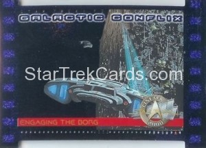 Star Trek Cinema 2000 Trading Card GC8 Blue
