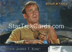 Star Trek 40th Anniversary Trading Card 1