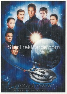 Star Trek 40th Anniversary Trading Card BT5