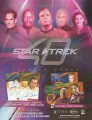 Star Trek 40th Anniversary Trading Card Sell Sheet Front