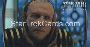Star Trek Insurrection Trading Card 10