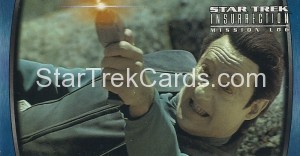 Star Trek Insurrection Trading Card 13