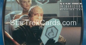 Star Trek Insurrection Trading Card 3