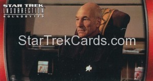 Star Trek Insurrection Trading Card 39