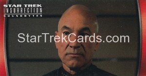 Star Trek Insurrection Trading Card 41