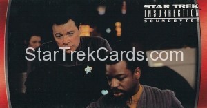 Star Trek Insurrection Trading Card 48