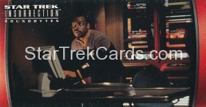 Star Trek Insurrection Trading Card 49