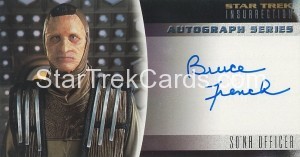 Star Trek Insurrection Trading Card A17