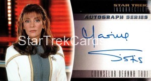 Star Trek Insurrection Trading Card A4