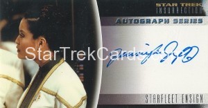 Star Trek Insurrection Trading Card A8