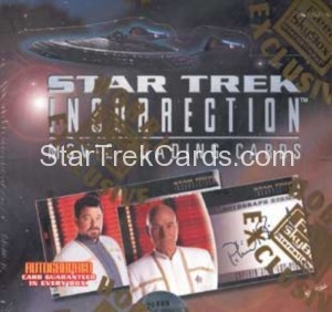 Star Trek Insurrection Trading Card Box