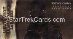 Star Trek Insurrection Trading Card G6