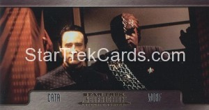 Star Trek Insurrection Trading Card R 8