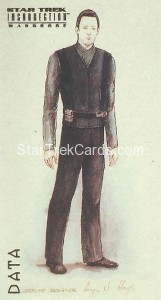 Star Trek Insurrection Trading Card W2