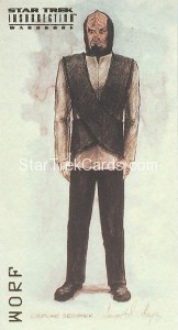 Star Trek Insurrection Trading Card W3