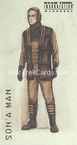 Star Trek Insurrection Trading Card W9