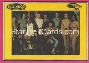 Star Trek The Motion Picture Rainbo Bread Trading Card 14 Back
