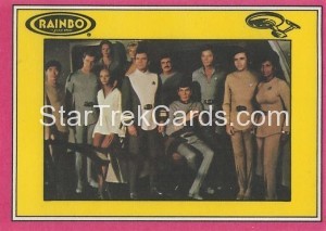 Star Trek The Motion Picture Rainbo Bread Trading Card 16 Back