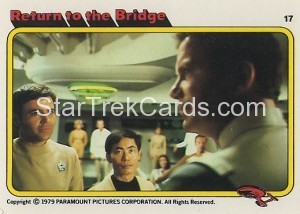 Star Trek The Motion Picture Rainbo Bread Trading Card 17