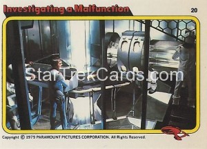 Star Trek The Motion Picture Rainbo Bread Trading Card 20