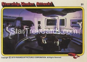 Star Trek The Motion Picture Rainbo Bread Trading Card 21
