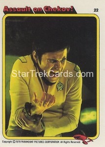 Star Trek The Motion Picture Rainbo Bread Trading Card 22