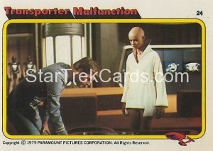 Star Trek The Motion Picture Rainbo Bread Trading Card 24
