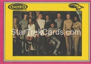Star Trek The Motion Picture Rainbo Bread Trading Card 27 Back