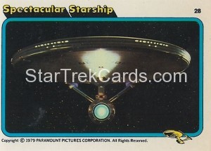 Star Trek The Motion Picture Rainbo Bread Trading Card 28