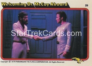 Star Trek The Motion Picture Rainbo Bread Trading Card 29