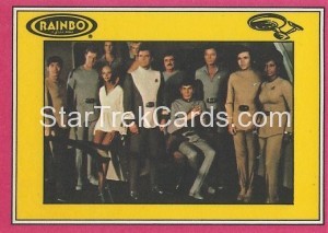 Star Trek The Motion Picture Rainbo Bread Trading Card 29 Back