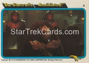 Star Trek The Motion Picture Rainbo Bread Trading Card 3