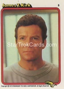 Star Trek The Motion Picture Rainbo Bread Trading Card 5