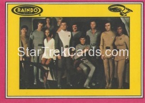 Star Trek The Motion Picture Rainbo Bread Trading Card 6 Back