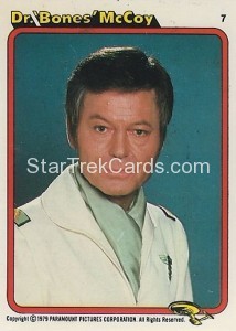 Star Trek The Motion Picture Rainbo Bread Trading Card 7