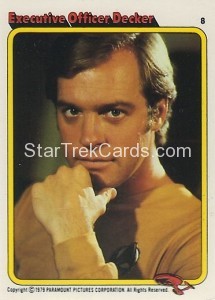 Star Trek The Motion Picture Rainbo Bread Trading Card 8