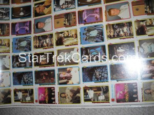 Star Trek The Motion Picture Rainbo Bread Uncut Sheet of 132 Cards Alternate