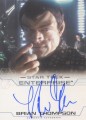 Enterprise Season Four Trading Card Autograph Brian Thompson